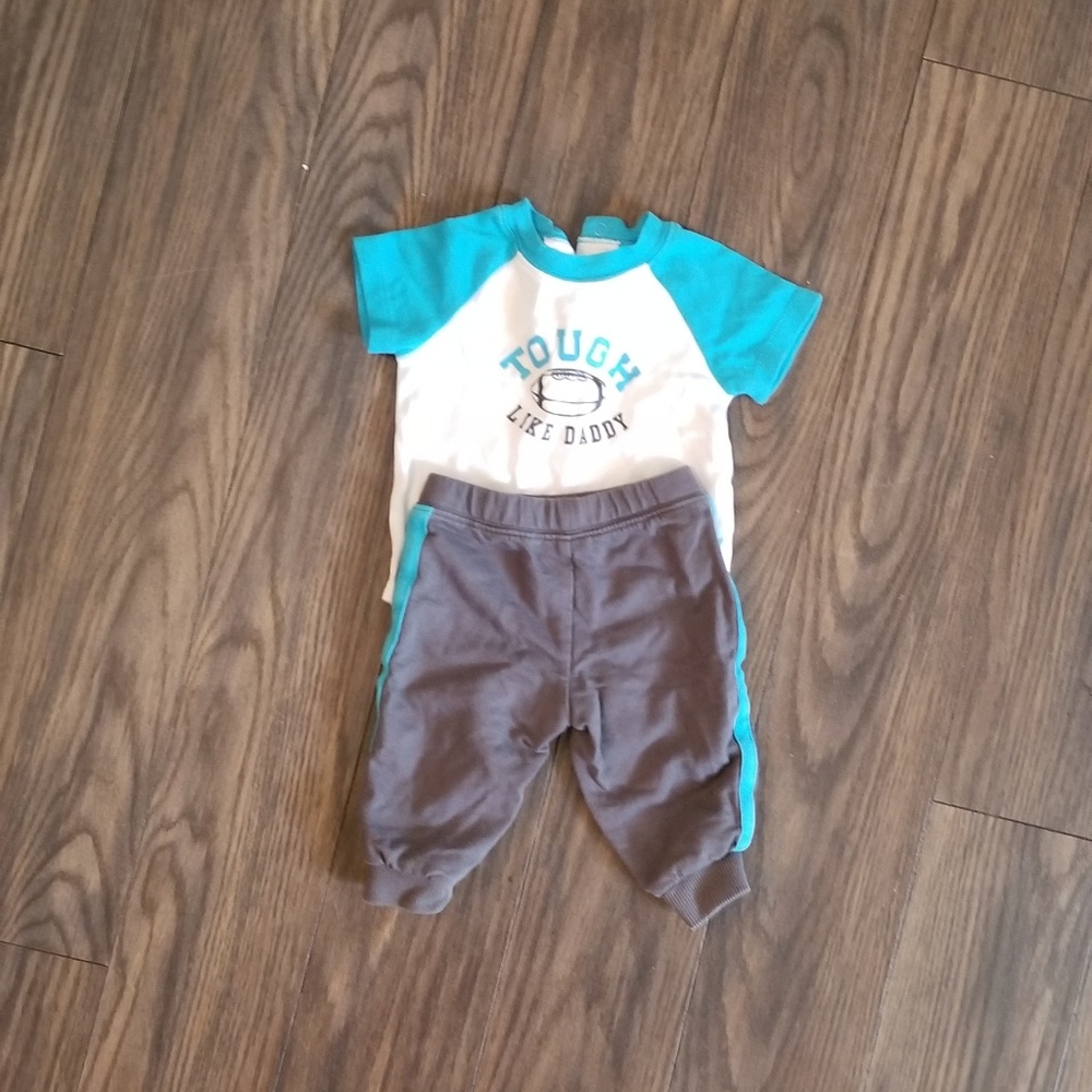 Cute boys shirt and pant set! 6 mo